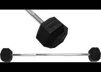Sztangi stałe hex proste 20kg