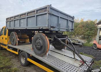 Zarejestrowana przyczepa rolnicza 3,5t Autosan d44