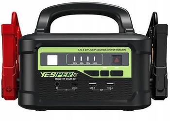 Profesjonalny BOOSTER STARTER YESPER Monster Start P2 5000A 12-24V