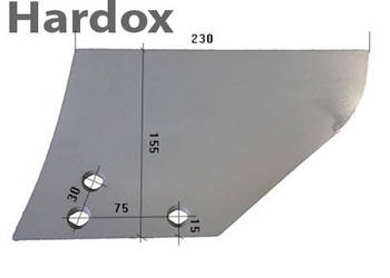 Odkładnia przedpłużka HARDOX 618115/L części do pługa KUHN