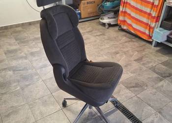 Fotel obrotowy do garażu warsztatu