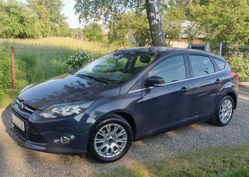 Ford Focus 1.6 benz 125km stary silnik TITANIUM bezwypadkowy ładny z Niemi…