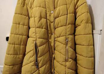 Kurtka damska pikowana jesienno -zimowa z kapturem F&F