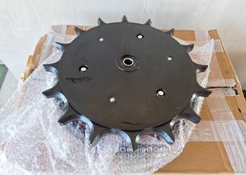 Koło dociskowe zebate do siewnika punktowego - kukurydzy