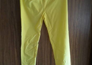 Legginsy color cytrynowy