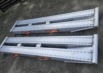 Najazdy aluminiowe 7 ton 2000x380x90mm mocowanie dolne Altec Metalmec