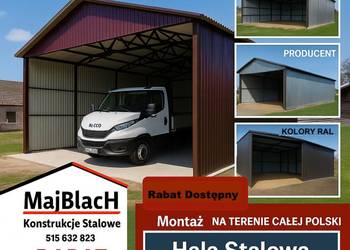 Garaż Brązowy – Paleta kolorów RAL - | Blaszak | Zadaszenie  – Maj-Blach