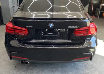 Bmw f30 zderzak tylny m pakiet czarny 475 Black sapphire