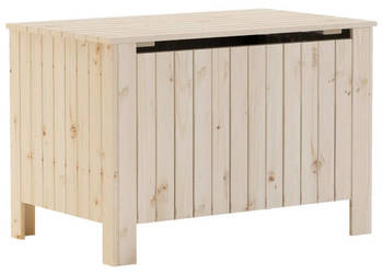 Skrzynia z wiekiem RANA 80x49x54 cm lite drewno sosnowe WM-4002329