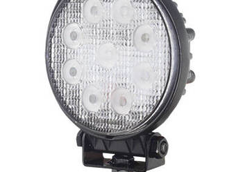 LAMPA ROBOCZA LEDOWA OKRĄGŁA,  9 LED 12-24V, FI 116MM, GRUBOŚĆ - 38MM,