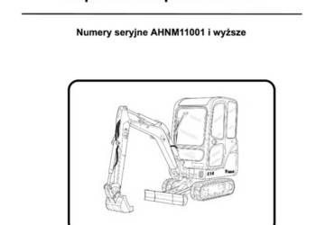 Instrukcja obsługi DTR Bobcat E14