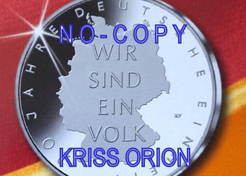 10 Euro 2010 - A - Niemcy -Wir Sind Ein Volk -Ag925 + Prezent