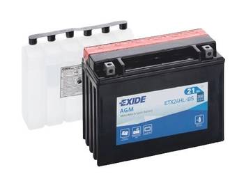 Akumulator Exide 12V 21Ah 350A P+ ETX24HLBS