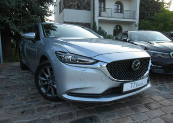 Mazda 6 BEZWYPADKOWY Fabryczna Gwarancja NAVI Aktywny Tempomat Salon FV23%…