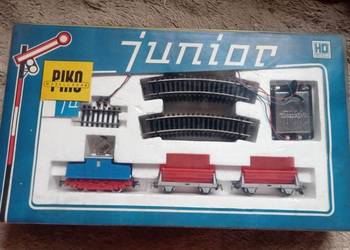 Kolejka elektryczna Piko Junior H0 1:87 w oryginalnym pudełku . Oryginał. -