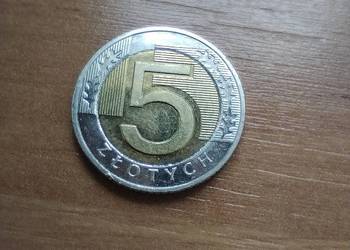 Moneta 5 zł z 2016 roku