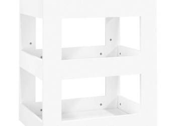 vidaXL Wózek kuchenny, biały, 60x45x80 cm(SKU:816816)