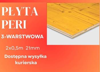 Płyty 3-warstwowe trójwarstwowe PERI sklejki żółte