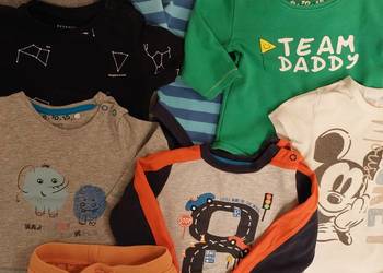 Ubranka dla niemowlęcia rozmiar 68 ok. 50 szt+ kombinezon i śpiworek