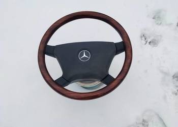 Kierownica drewniana Zebrano Mercedes W124