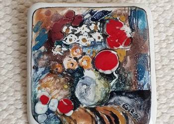 Broszka ceramiczna Dorota Gulbierz