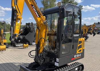 Mini koparka NEX YUCHAI YC18-9 silnik Yanmar hydraulika Nabtesco