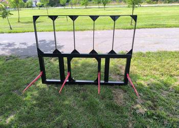 4 Ramka do balotów z nadstawką 80 cm transport 2 / 3 szt. bele udźwig 2t