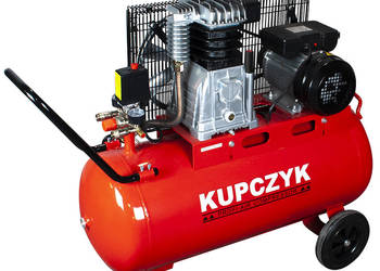 Kompresor tłokowy KK 400/100 Kupczyk + zestaw KIT-8