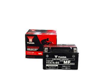 Akumulator YUASA 12V 6.3Ah 105A L+ YTX7A-BS