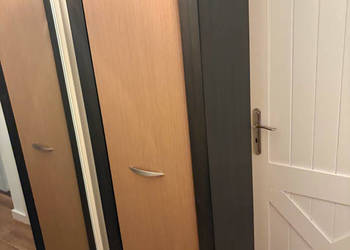 Meble BRW largo wenge - dąb czesany - słupek