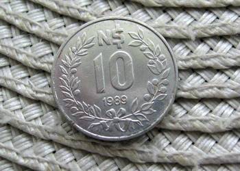 Urugwaj 10 Nowych Peso 1989r