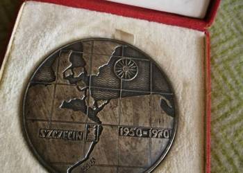 Medal Pamiątkowy XX Lat PŻM Polska Żegluga Morska Szczecin 1950-1970