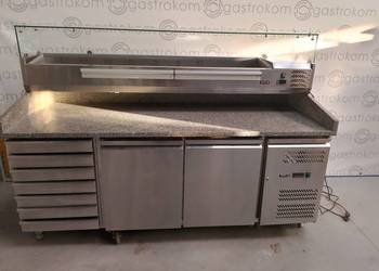 Stół chłodniczy do pizzy z granitowym YG-05310 i nadstawką