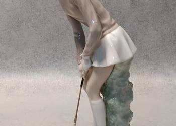 LLADRO #4851 Lady Golfer Dziewczyna grająca w golf Hiszpania