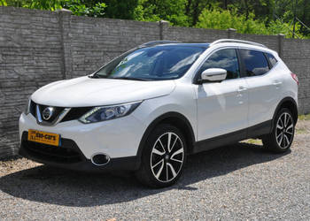 Nissan Qashqai 1.6T 160KM Tekna LED Kamera 360 Navi Panorama Asystenci Czu…