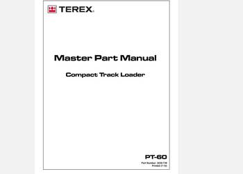 Terex Schaeff SKL833, SKL834, PT60 katalog części PL