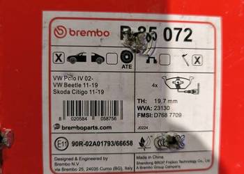 Tarcze i klocki hamulcowe firmy BREMBO