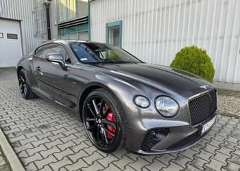 Bentley Continental GT V8 550KM. Pierwszy właściciel. Noktowizor, masaż, N…