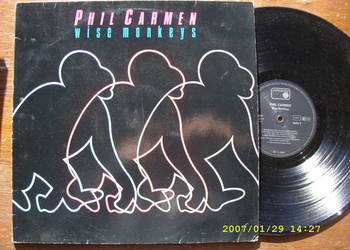 K.  Rock LP ; PHIL CARMEN--WISE MONKEYS .