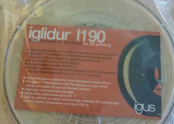 Nowy Filament do drukarki 3D iglidur I190 igus