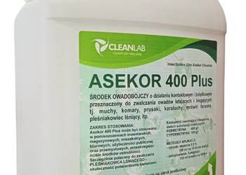 ASEKOR 400 PLUS 5l środek owadobójczy, pleśniakowiec, karalu