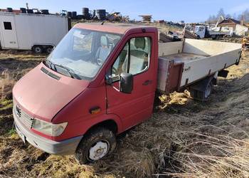 Mercedes Sprinter 412D Wywrotka Kiper Skrzynia 4x4 DMC 3,5 Tony