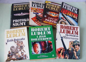 Ludlum x 6 Pakt Holcrofta Protokół Sigmy Trevayne Weekend Transakcja