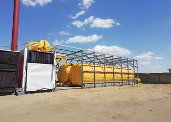 Kotłownia na słomę o mocy 1500kw