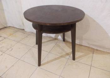 Stary okrągły stolik kawowy Czechosłowacki TOP- Praga A-8