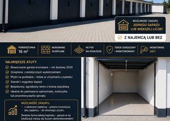 Garaże murowane 16 m² | Chełm | ul. Wiercieńskiego 9 | 2020 b