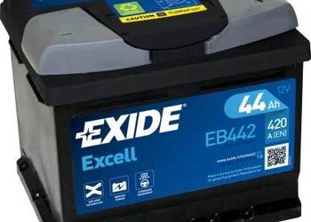 Akumulator 44Ah 420A EN Exide Excell PRAWY PLUS