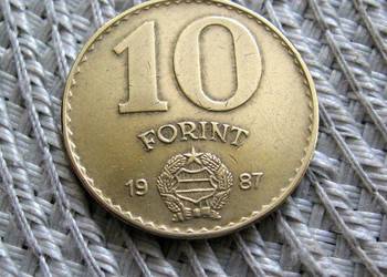 Węgry 10 Forint 1987r