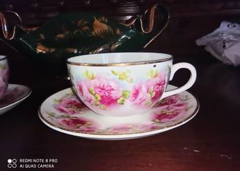 filiżanka z różami, sygnatura numeryczna filiżanka z różami, sygnatura numeryczna