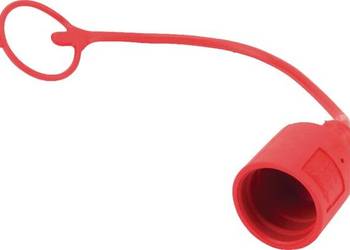 Zatyczka chroniąca od kurzu  do wtyczek ANV czerwona TFA1R